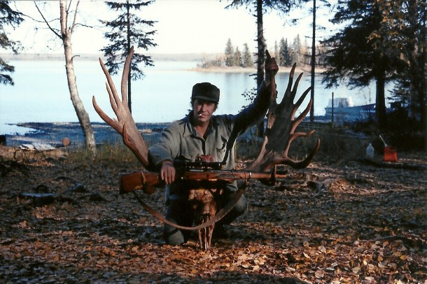 Sam the great hunter! He provided all of our meat from hunting and fishing. We never bought meat (or bread for that matter) out of a grocery store for nine years!!